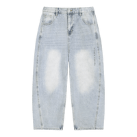 Hidden Agenda Men's Vintage Wash Sunfade Barrel Leg Jeans - Wolvyn Apparel