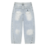 Hidden Agenda Men's Vintage Wash Sunfade Barrel Leg Jeans - Wolvyn Apparel