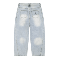 Hidden Agenda Men's Vintage Wash Sunfade Barrel Leg Jeans - Wolvyn Apparel
