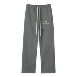 Hidden Agenda Unisex Solid Color Fleece Straight Leg Pants - Wolvyn Apparel