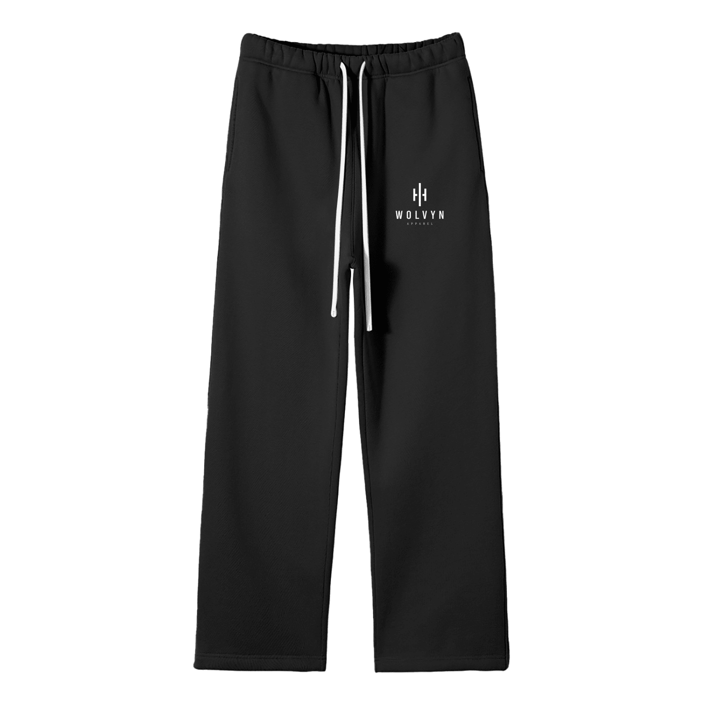 Hidden Agenda Unisex Solid Color Fleece Straight Leg Pants - Wolvyn Apparel