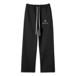 Hidden Agenda Unisex Solid Color Fleece Straight Leg Pants - Wolvyn Apparel