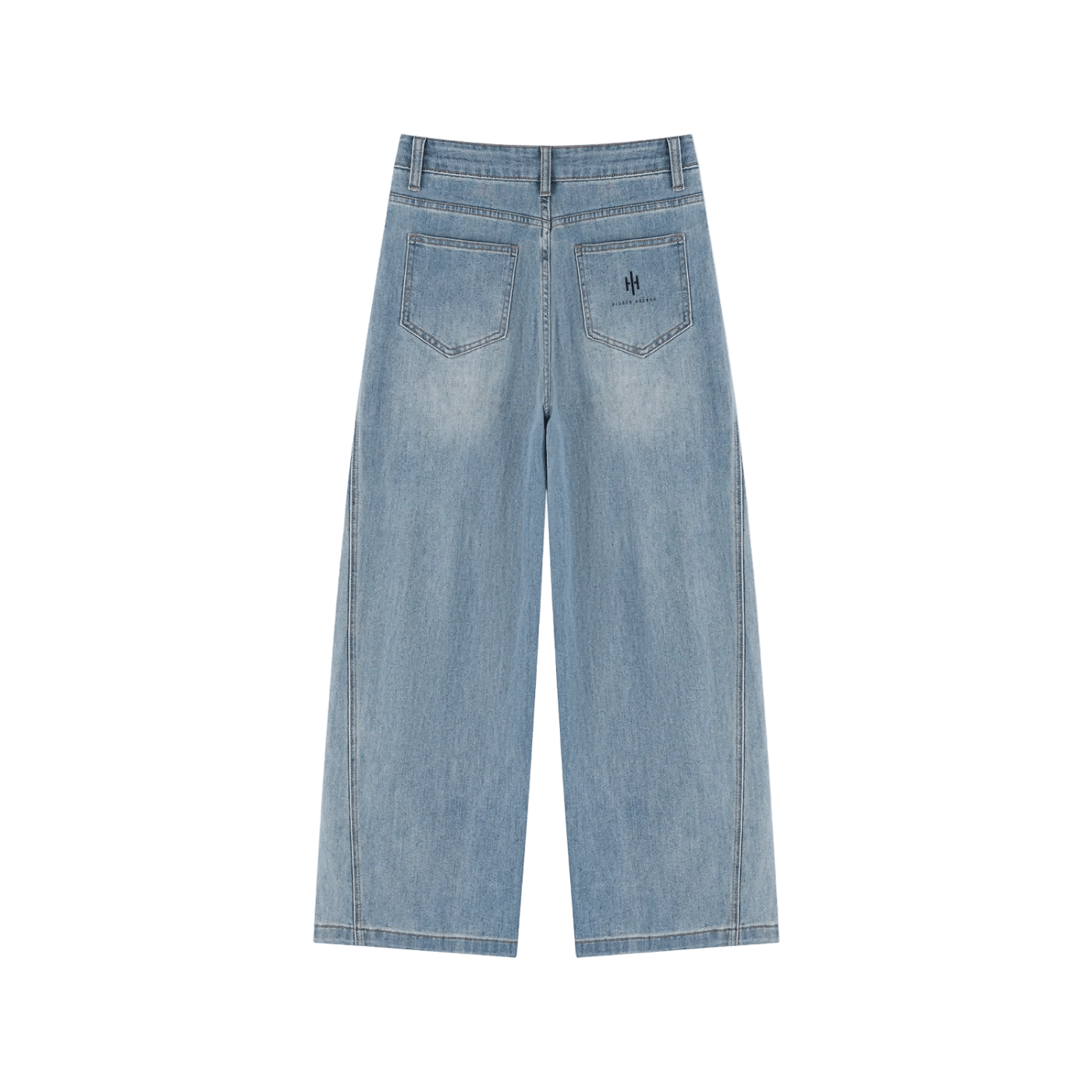 Hidden Agenda Women’s Vintage Wash High Rise Wide Leg Jeans - Wolvyn Apparel