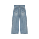 Hidden Agenda Women’s Vintage Wash High Rise Wide Leg Jeans - Wolvyn Apparel