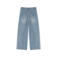 Hidden Agenda Women’s Vintage Wash High Rise Wide Leg Jeans - Wolvyn Apparel