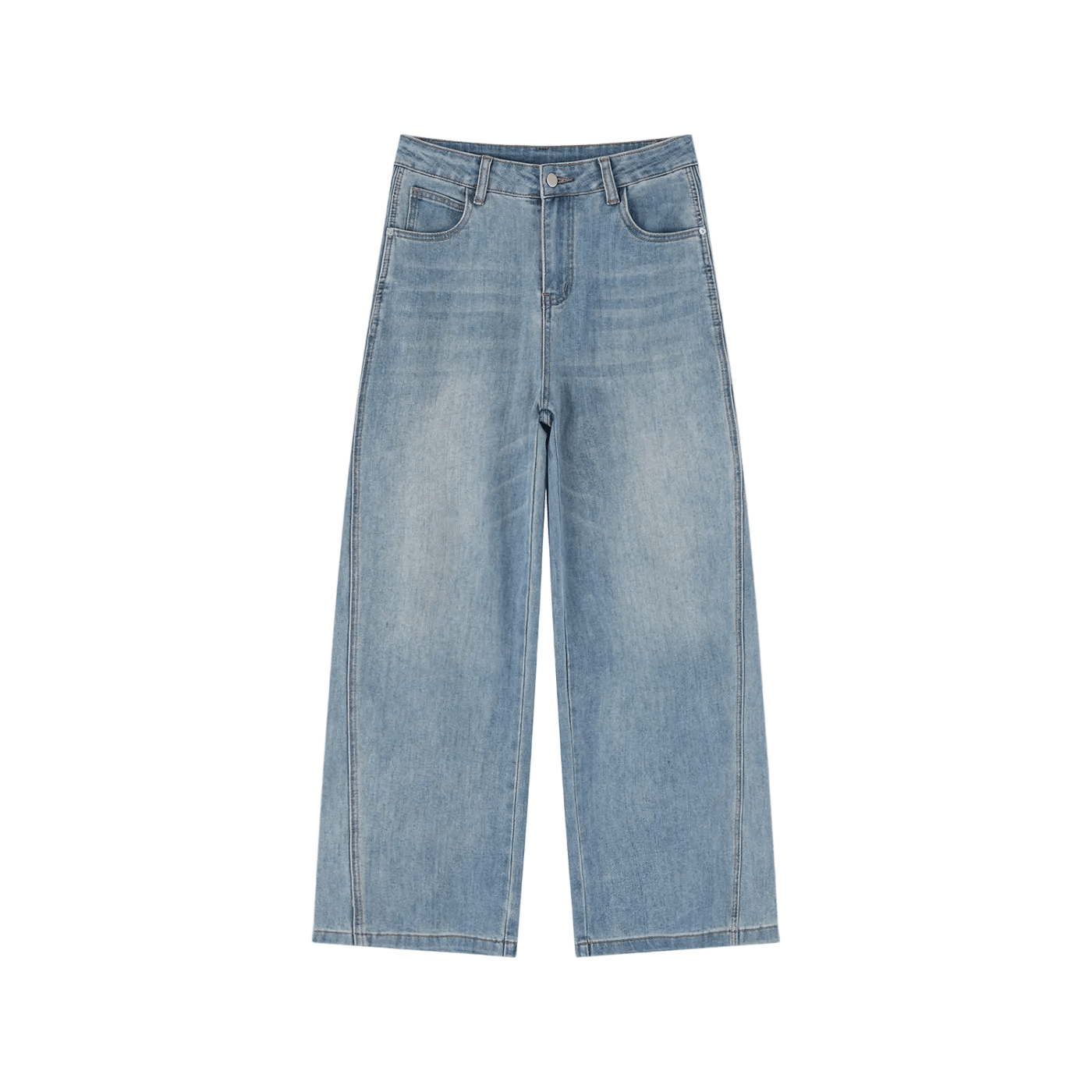 Hidden Agenda Women’s Vintage Wash High Rise Wide Leg Jeans - Wolvyn Apparel
