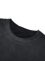 Villain by Wolvyn Apparel "Dominion 2" Sun Fade Hand-Frayed Cotton T-Shirt