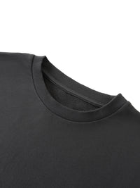 Villain by Wolvyn Apparel "Disruptor Dark Text" Washed Rolled Hem Half Sleeve T-Shirt