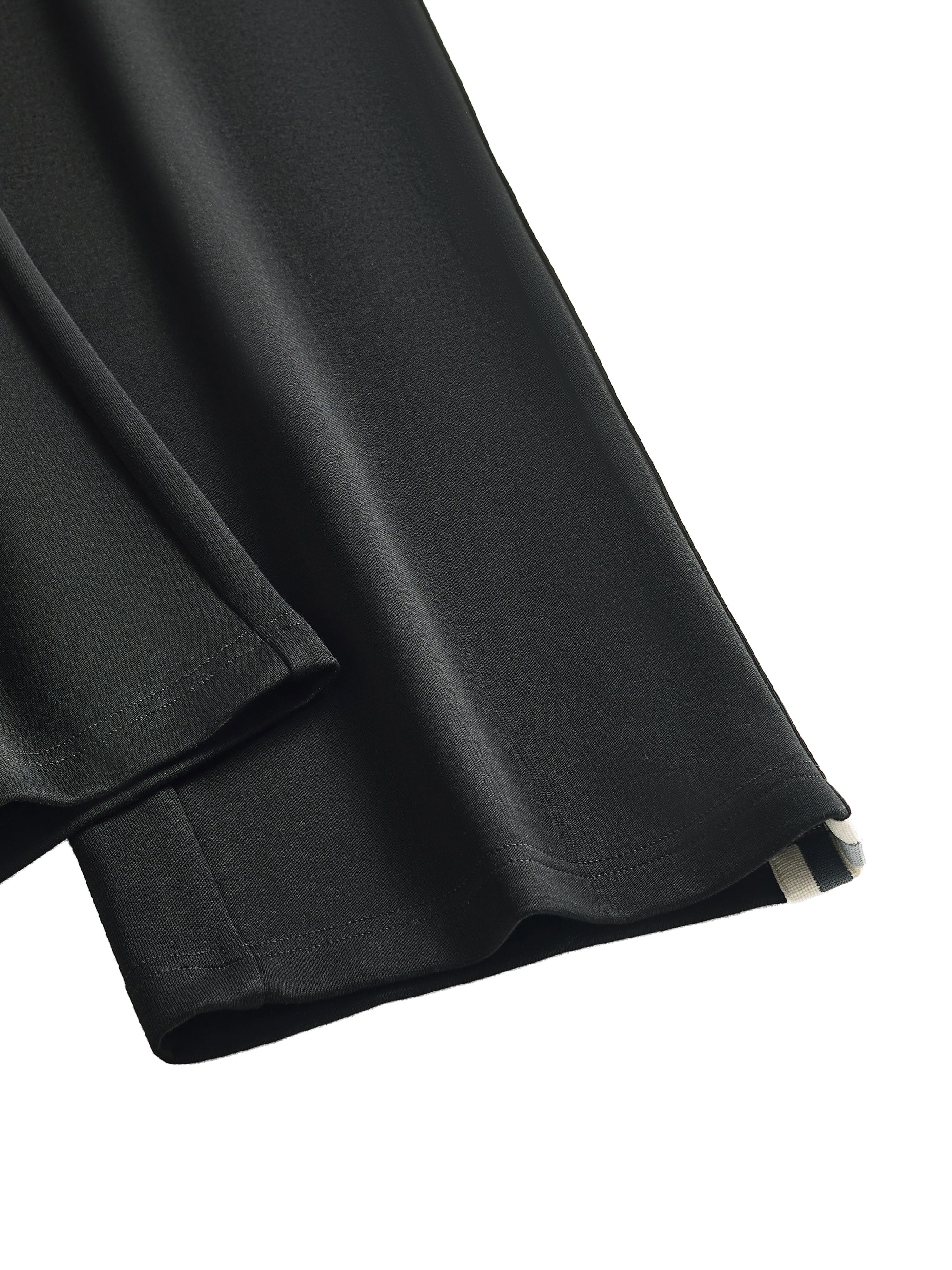 Wolvyn Apparel "Area 480" Contrast Side-Stripe Straight-Leg  Pants