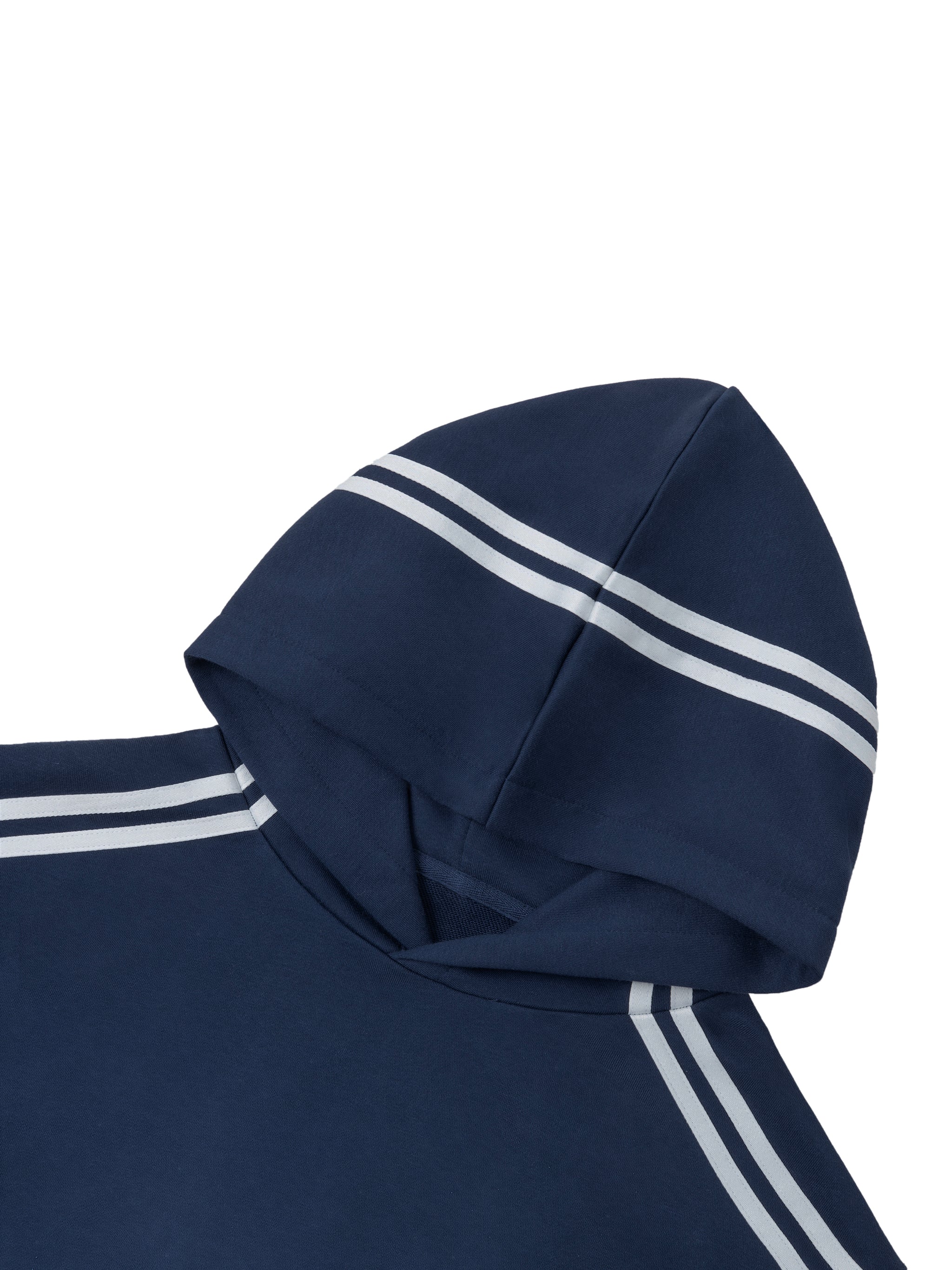 Wolvyn Apparel "Saguaro" Contrast Side Stripe Cropped Hoodie