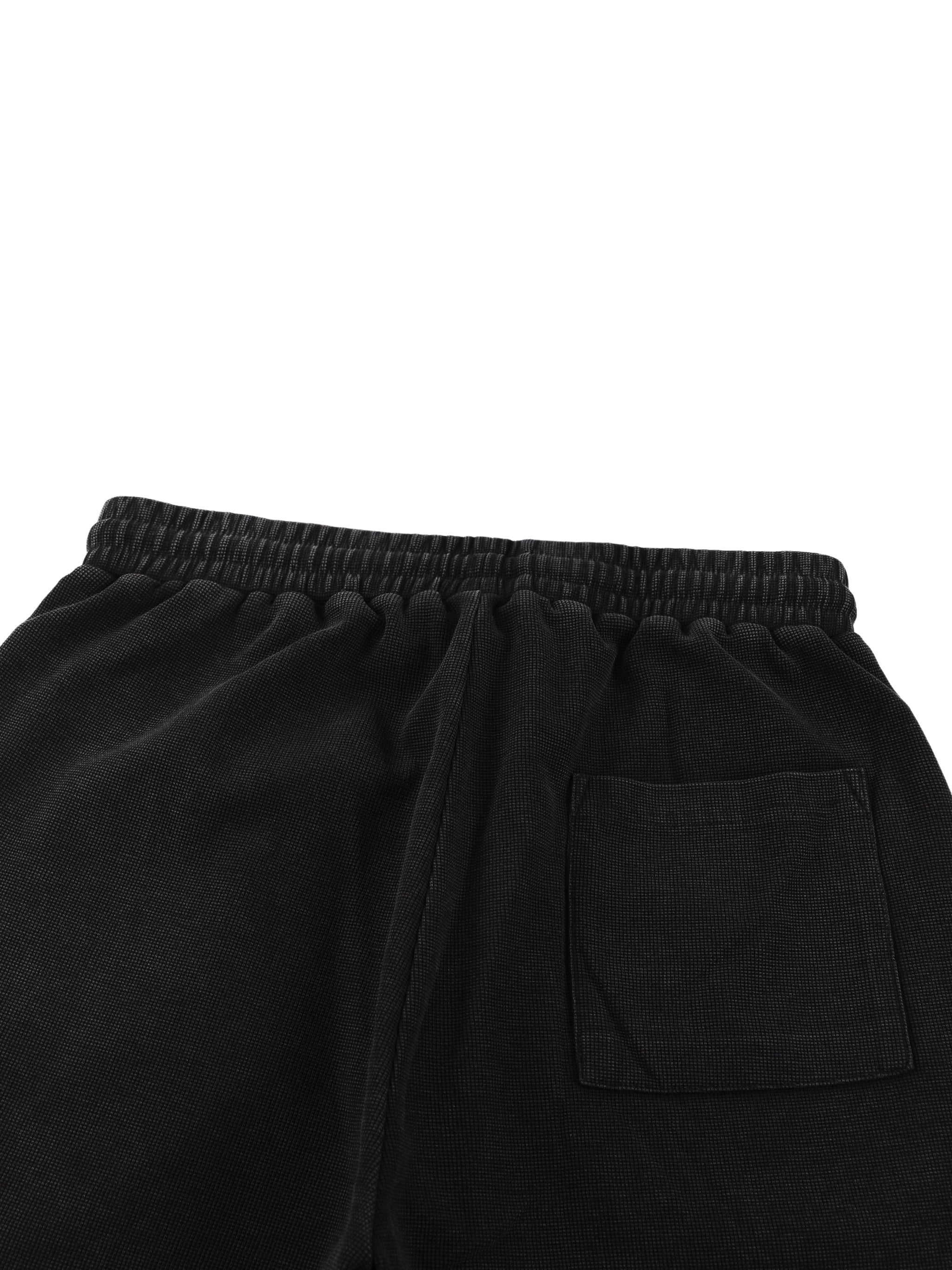 Wolvyn Apparel Mineral Wash Waffle Knit Shorts