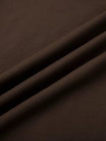 Leggings fabric swatch in chocolate brown, close-up texture.