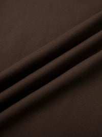 Leggings fabric swatch in chocolate brown, close-up texture.