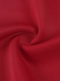 Wolvyn Apparel women's color block cropped tank top fabric close-up in red