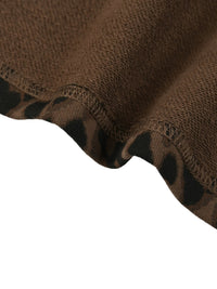 Shorts Villain by Wolvyn Apparel, heavyweight brown leopard-print fabric with reinforced hem.