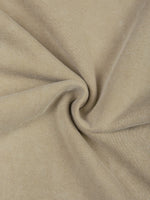 Disruptor pants beige twill fabric close-up shot highlighting texture