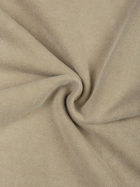 Disruptor pants beige twill fabric close-up shot highlighting texture