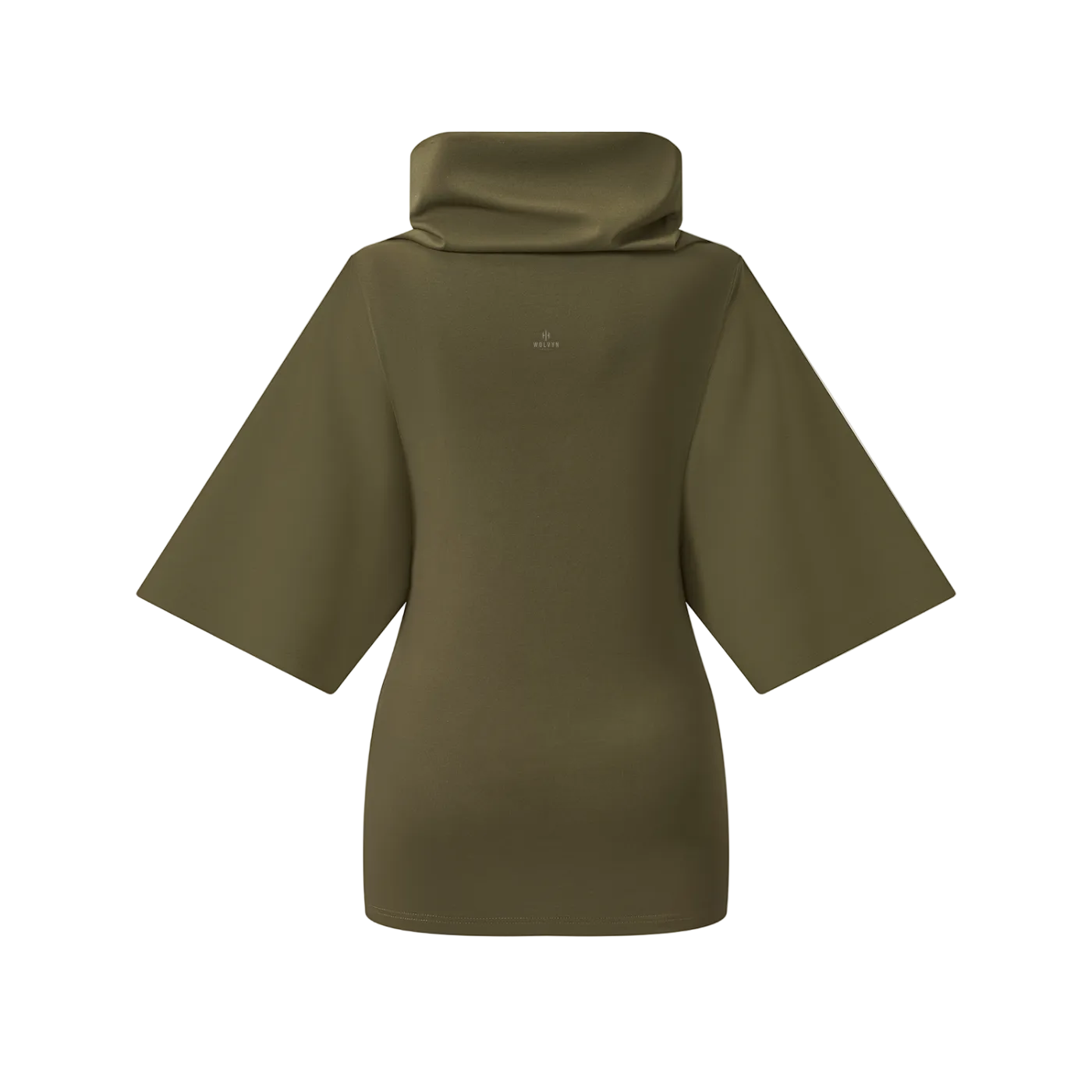 Wolvyn Apparel Women’s Turtleneck Batwing T-Shirt