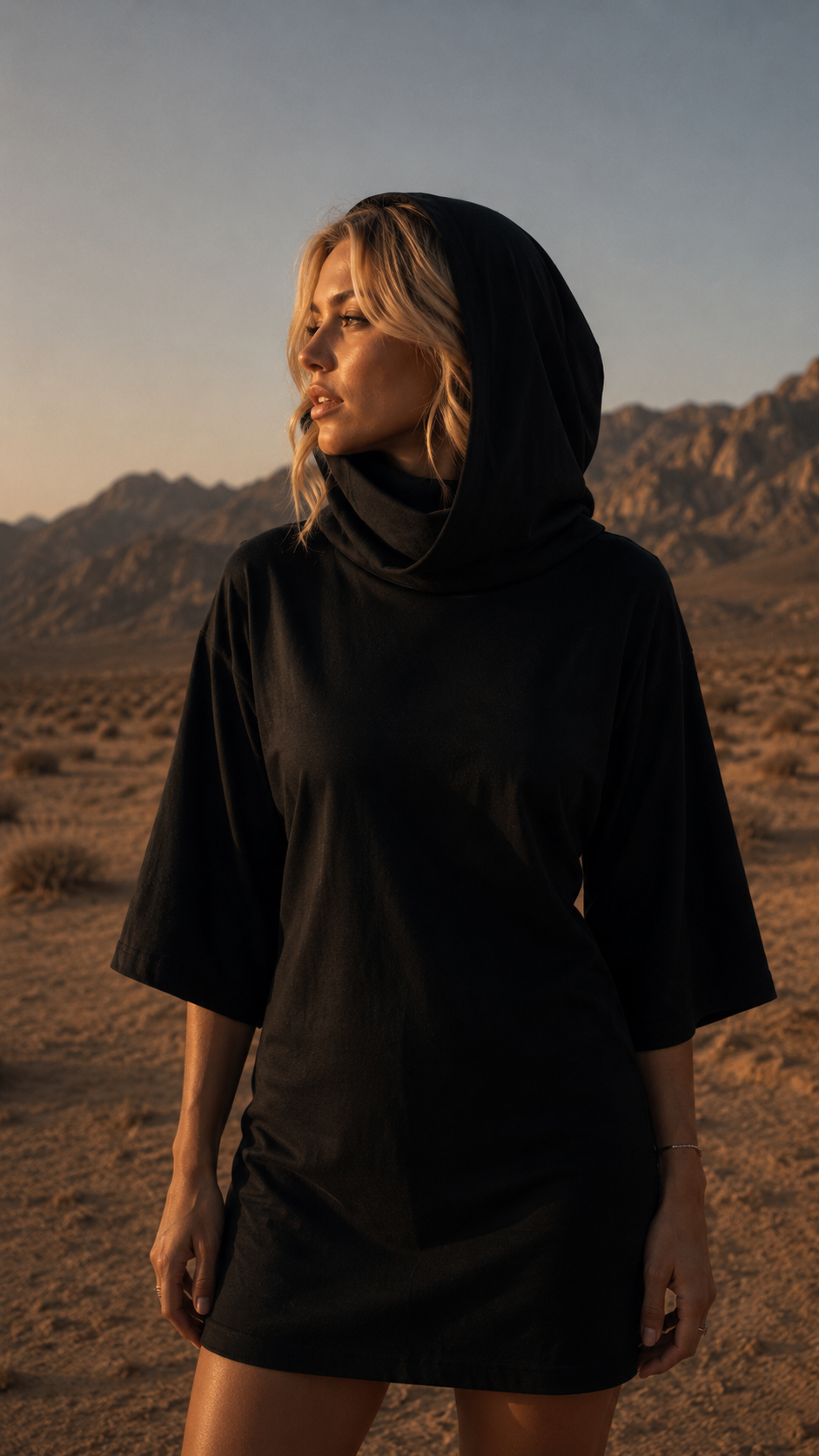 Wolvyn Apparel Women’s Turtleneck Batwing T-Shirt