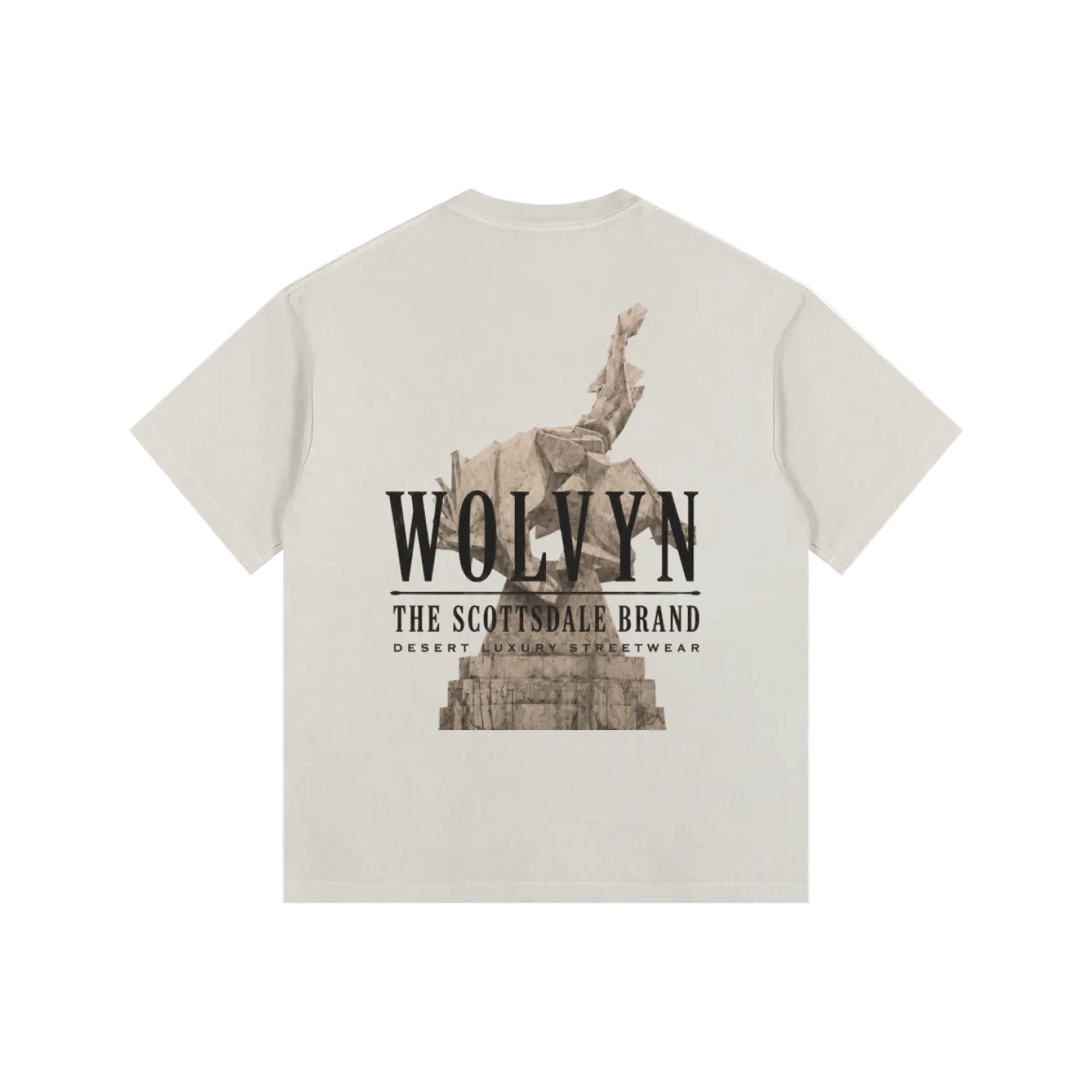 Scottsdale Heritage by Wolvyn Apparel Vintage Washed Oversized Cotton T-Shirt - Wolvyn Apparel