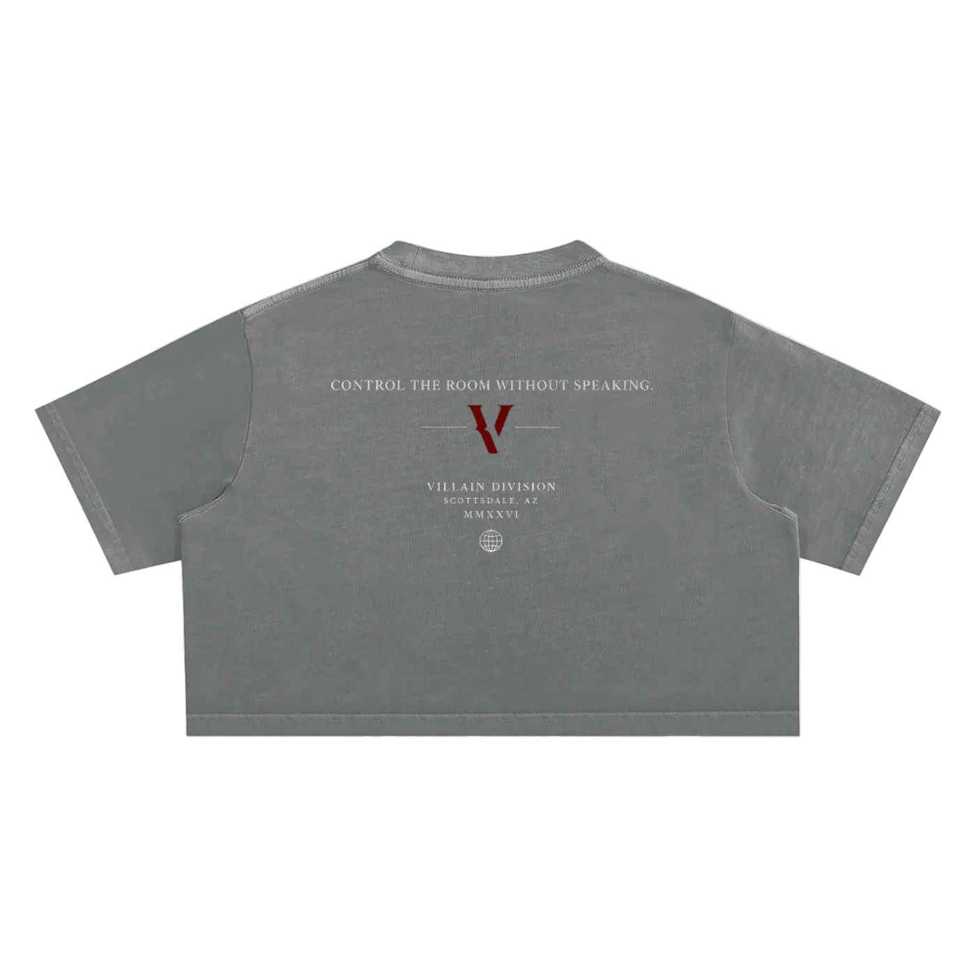 Snow Washed Crop Top - Wolvyn Apparel