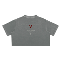 Snow Washed Crop Top - Wolvyn Apparel