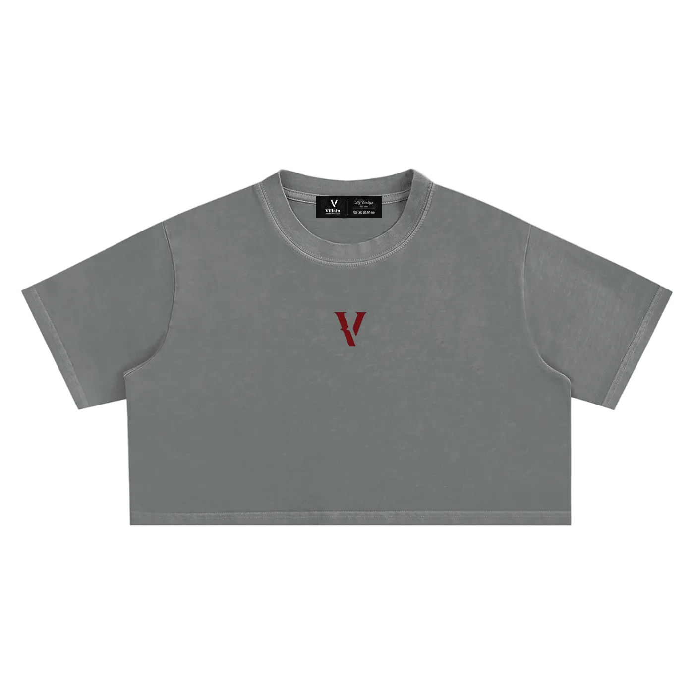 Snow Washed Crop Top - Wolvyn Apparel