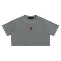 Snow Washed Crop Top - Wolvyn Apparel