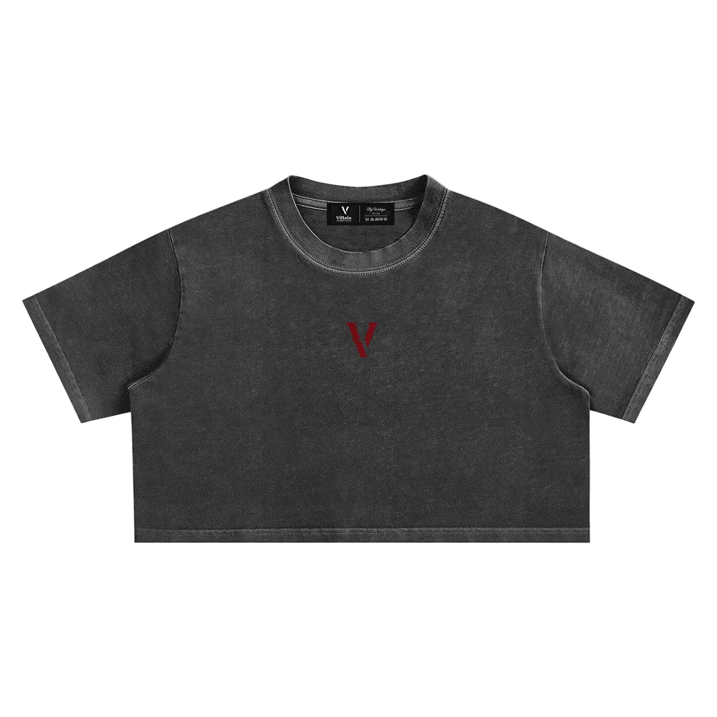 Snow Washed Crop Top - Wolvyn Apparel