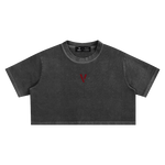 Snow Washed Crop Top - Wolvyn Apparel