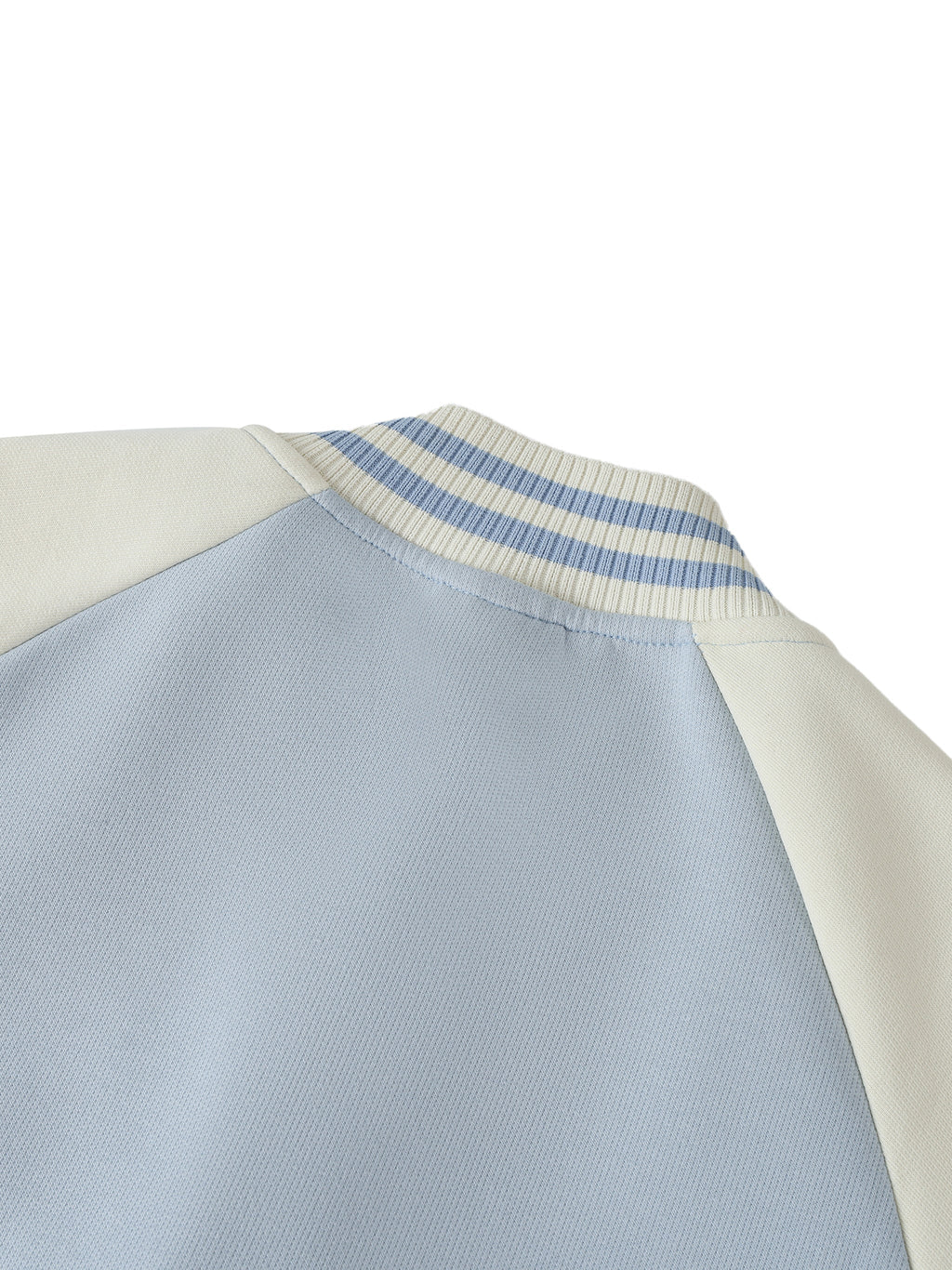 Two Tone Raglan Sleeve Varsity Jacket - Wolvyn Apparel