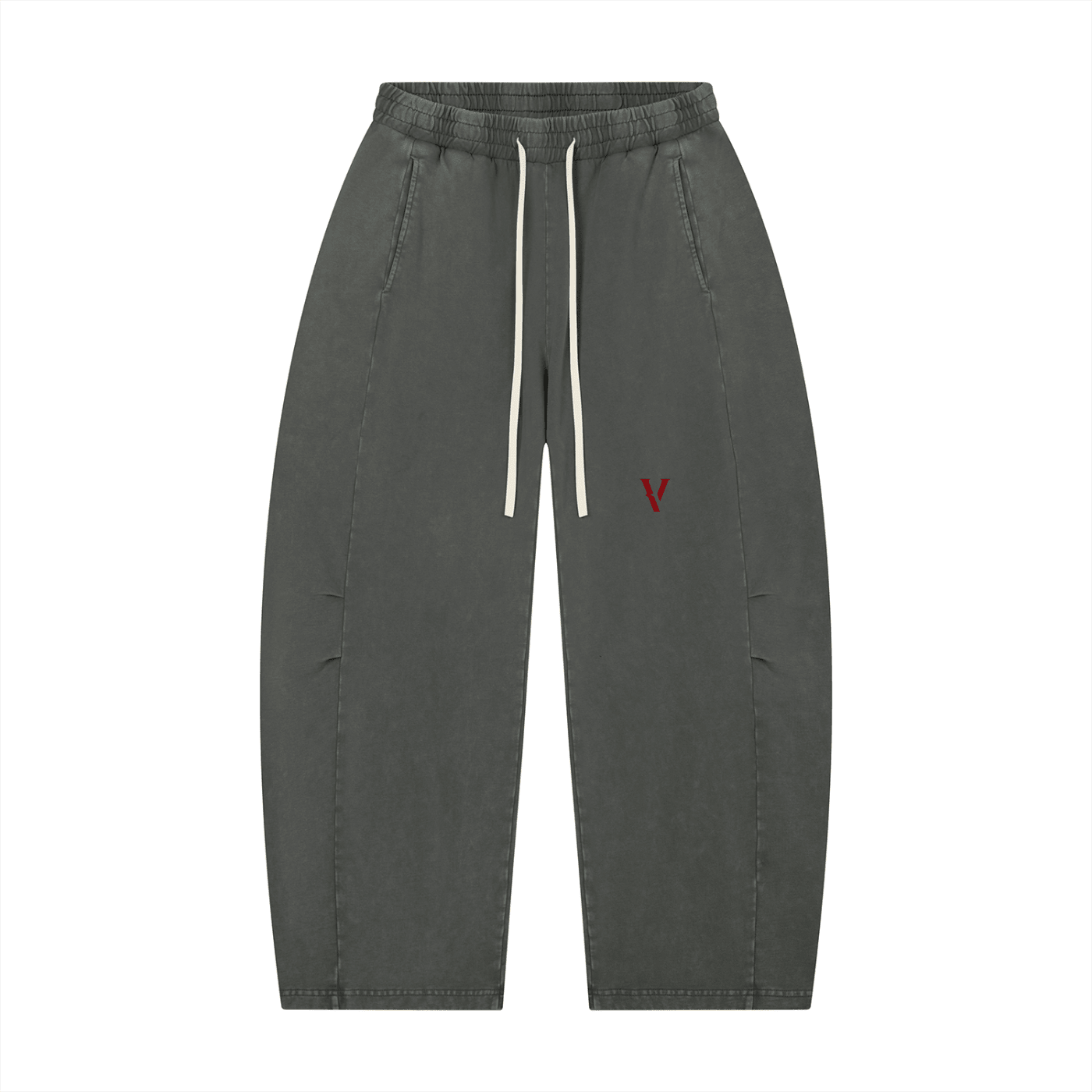 Villain by Wolvyn Apparel "Disruptor" Unisex Mineral Wash Barrel Leg Pants - Wolvyn Apparel