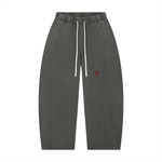 Villain by Wolvyn Apparel "Disruptor" Unisex Mineral Wash Barrel Leg Pants - Wolvyn Apparel