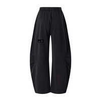 Villain by Wolvyn Apparel "Disruptor" Unisex Mineral Wash Barrel Leg Pants - Wolvyn Apparel