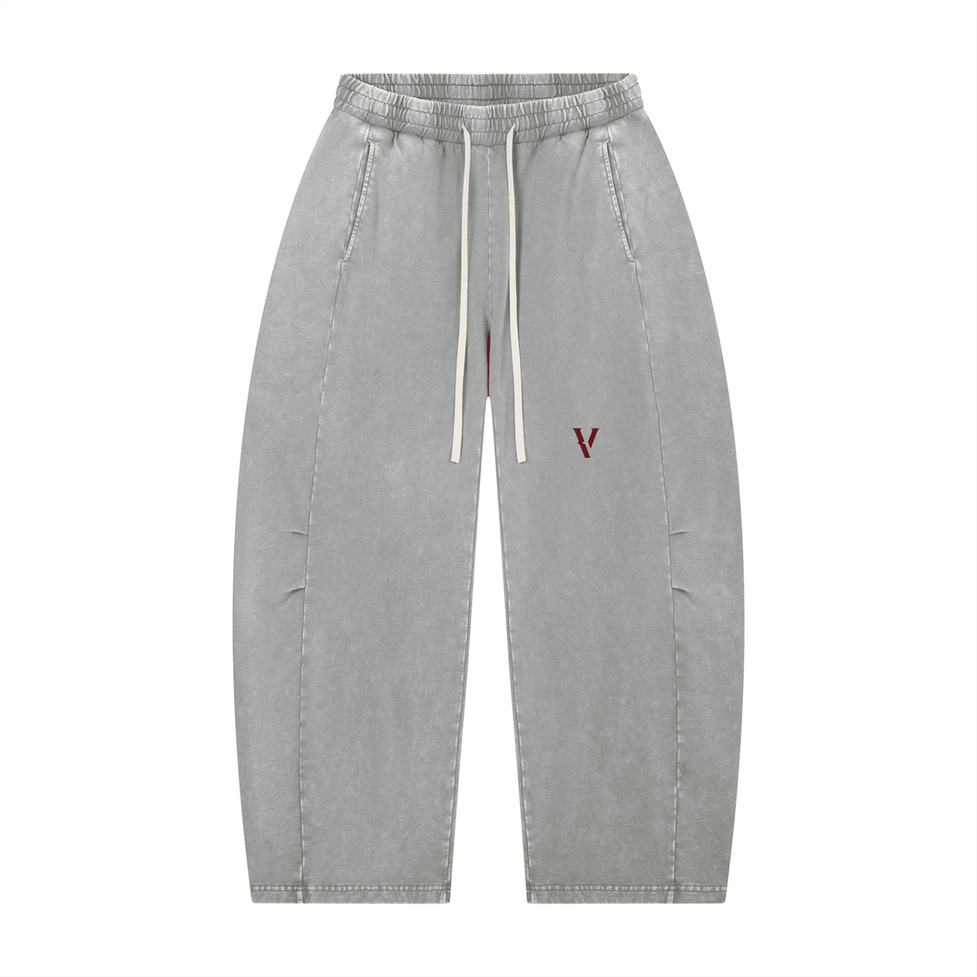 Villain by Wolvyn Apparel "Disruptor" Unisex Mineral Wash Barrel Leg Pants - Wolvyn Apparel