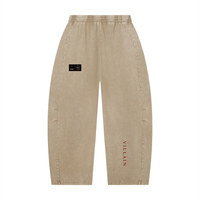 Villain by Wolvyn Apparel "Disruptor" Unisex Mineral Wash Barrel Leg Pants - Wolvyn Apparel