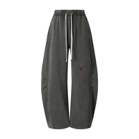 Villain by Wolvyn Apparel "Disruptor" Unisex Mineral Wash Barrel Leg Pants - Wolvyn Apparel