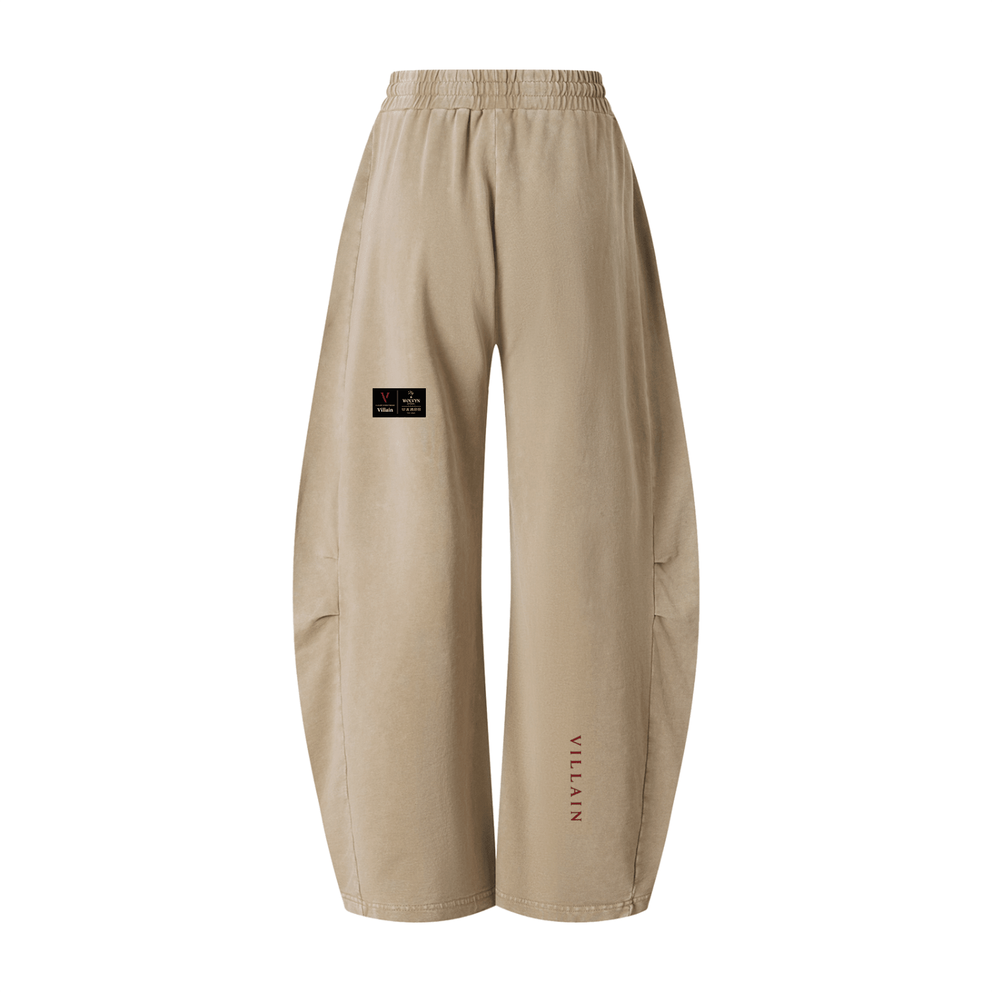 Villain by Wolvyn Apparel "Disruptor" Unisex Mineral Wash Barrel Leg Pants - Wolvyn Apparel