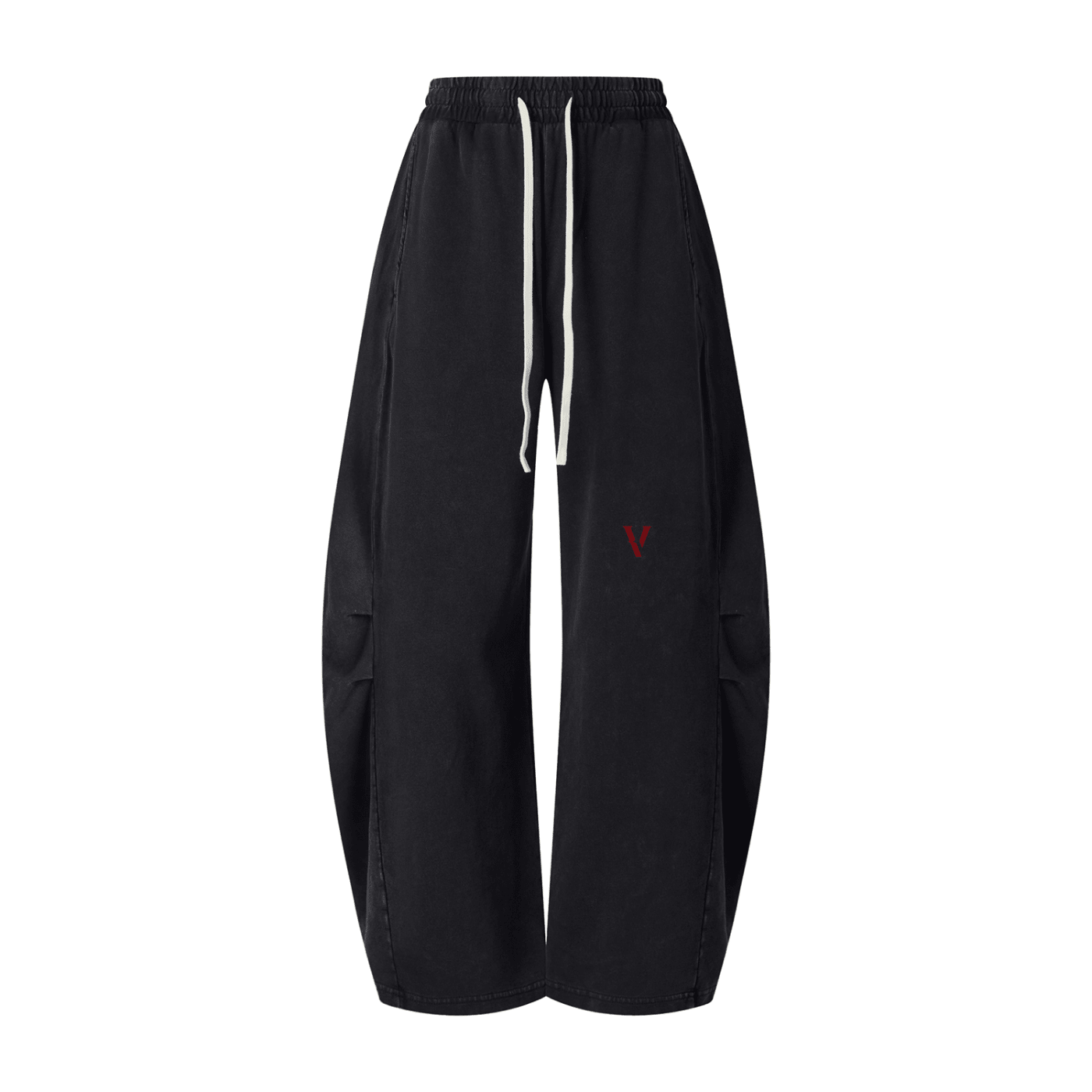 Villain by Wolvyn Apparel "Disruptor" Unisex Mineral Wash Barrel Leg Pants - Wolvyn Apparel