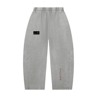 Villain by Wolvyn Apparel "Disruptor" Unisex Mineral Wash Barrel Leg Pants - Wolvyn Apparel