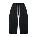 Villain by Wolvyn Apparel "Disruptor" Unisex Mineral Wash Barrel Leg Pants - Wolvyn Apparel