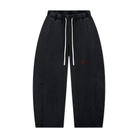 Villain by Wolvyn Apparel "Disruptor" Unisex Mineral Wash Barrel Leg Pants - Wolvyn Apparel
