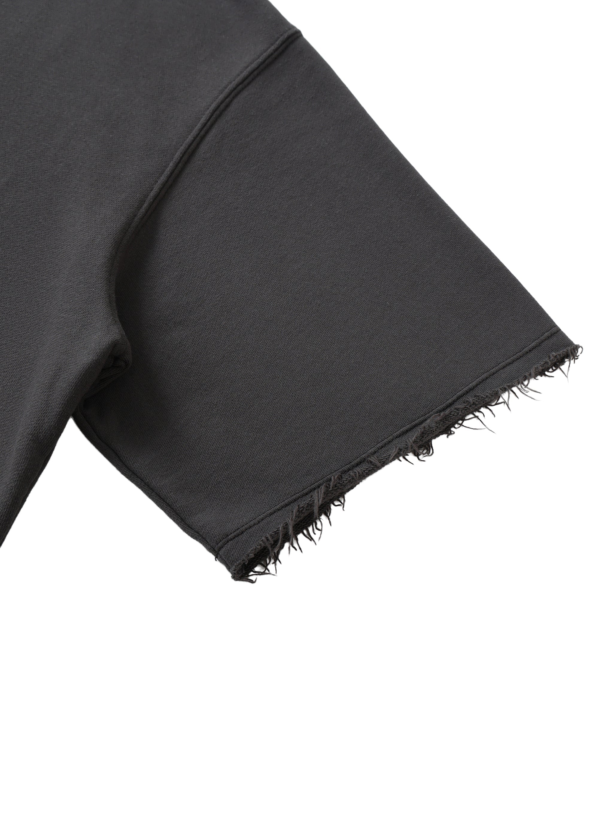 Villain by Wolvyn Apparel "Disruptor" Washed Rolled Hem Half Sleeve T-Shirt - Wolvyn Apparel