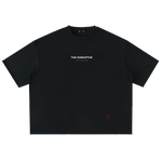 Villain by Wolvyn Apparel "Disruptor" Washed Rolled Hem Half Sleeve T-Shirt - Wolvyn Apparel