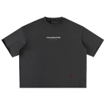 Villain by Wolvyn Apparel "Disruptor" Washed Rolled Hem Half Sleeve T-Shirt - Wolvyn Apparel