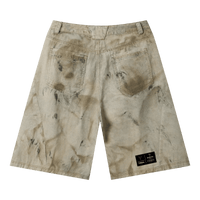 Villain by Wolvyn Apparel "Dominion 2" Left Twill Denim Print Cropped Pants - Wolvyn Apparel