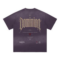 Villain by Wolvyn Apparel "Dominion 2" Sun Fade Hand - Frayed Cotton T-Shirt - Wolvyn Apparel