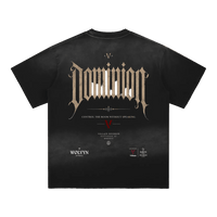 Villain by Wolvyn Apparel "Dominion 2" Sun Fade Hand - Frayed Cotton T-Shirt - Wolvyn Apparel