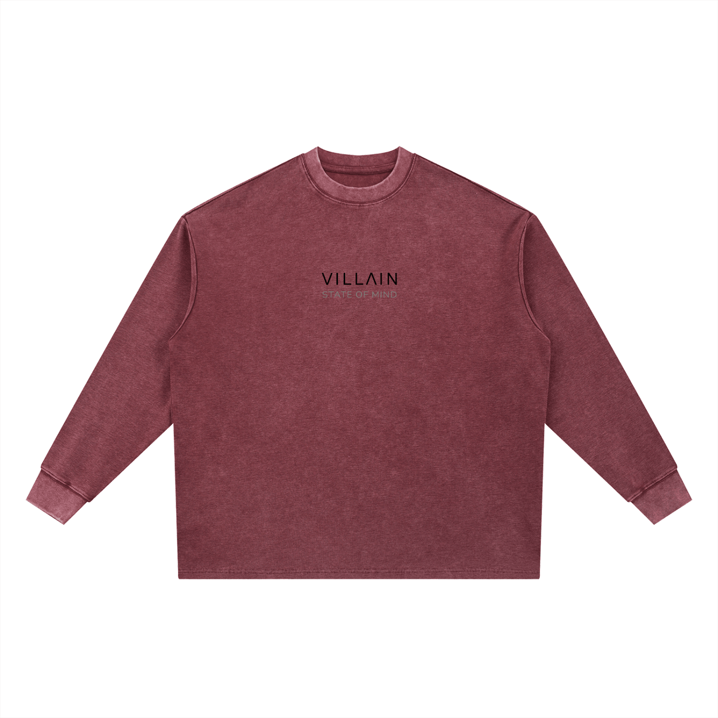 Villain by Wolvyn Apparel - Dominion Collection - Mineral Wash Waffle Oversized T-Shirt - Wolvyn Apparel