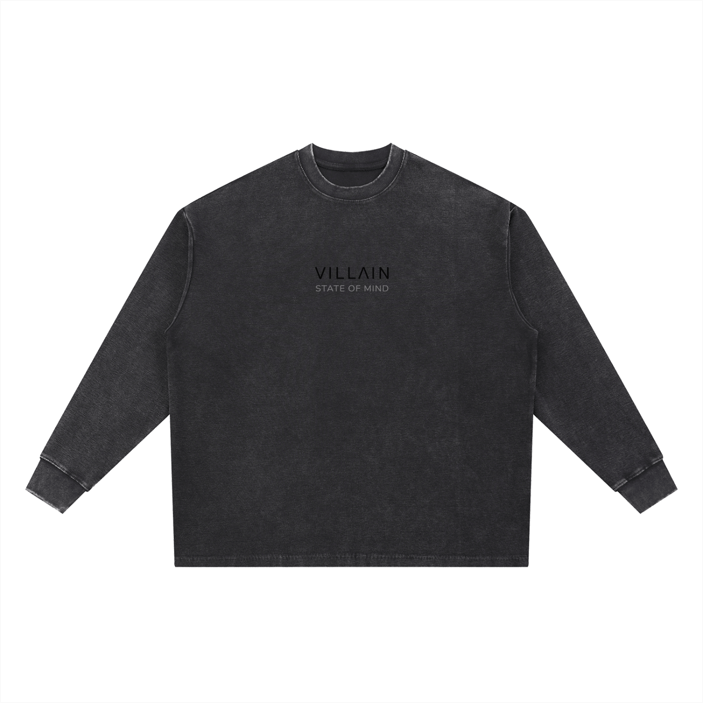 Villain by Wolvyn Apparel - Dominion Collection - Mineral Wash Waffle Oversized T-Shirt - Wolvyn Apparel